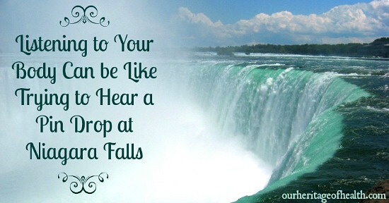 Listen to your body 