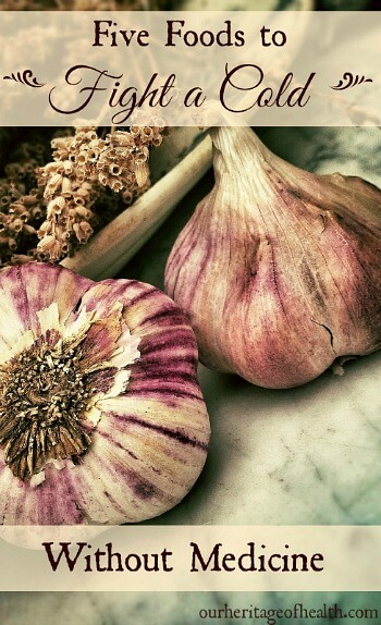 Five foods fight a cold without medicine | ourheritageofhealth.com