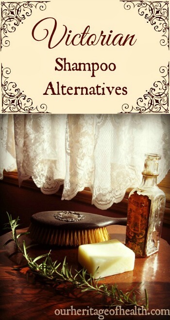 You probably already have some of these simple and natural Victorian-era shampoo alternatives right in your kitchen | ourheritageofhealth.com