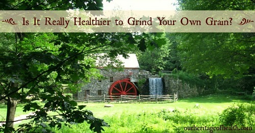 Is it really healthier to grind your own grain?