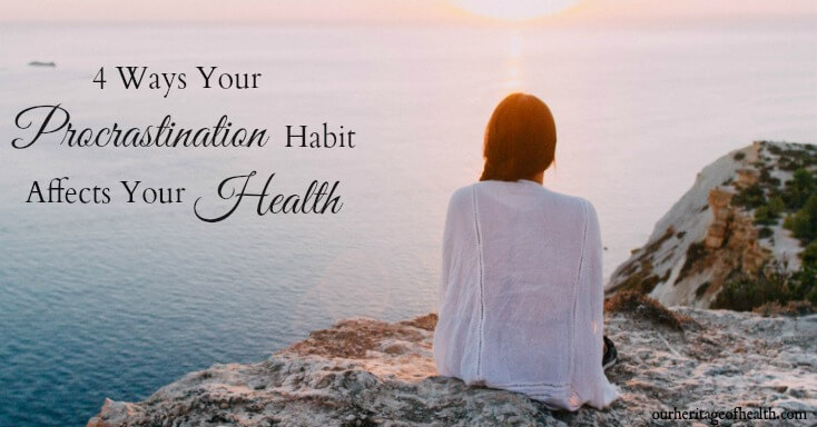 If you procrastinate a lot, it might be having more of an effect on your health than you realize!
